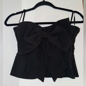 NWOT NBD Bow Corset Top
